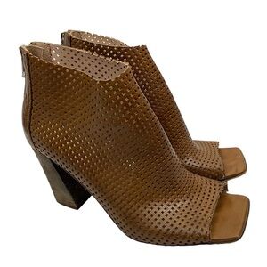 DUCANERO Square Toe Chucky Heel Y2K Cocktail Party Leather Shoes US 41 US 10